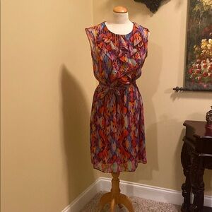Multicolor Sleeveless Dress